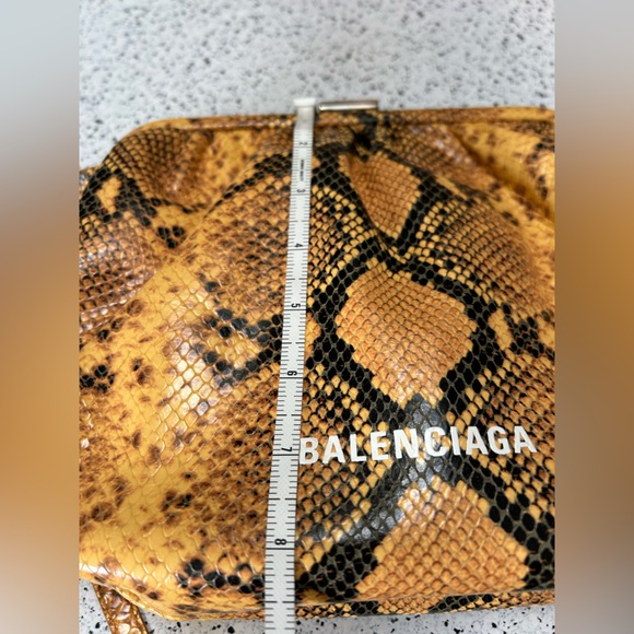 Balenciaga Snake Print Clutch - - Picture 9 of 13